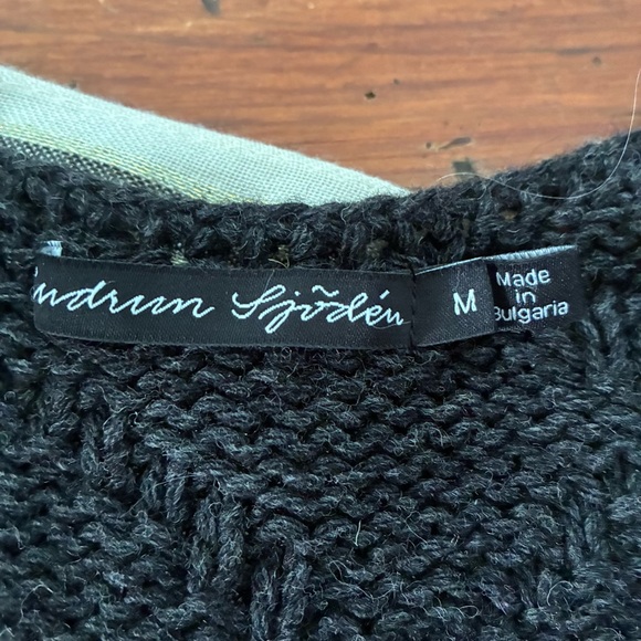 Gudrun Sjöden Thessaloniki Recycled Wool Single Button Cardigan Sweater - Picture 10 of 11